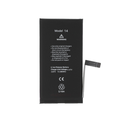 iPhone 14 Emelt Kapacitású Akkumlátor, 3580mAh (Diagnosztizálható)