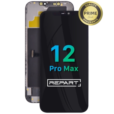 iPhone 12 Pro Max Kijelző, Repart, IC Csere Támogatással (Hard oled)