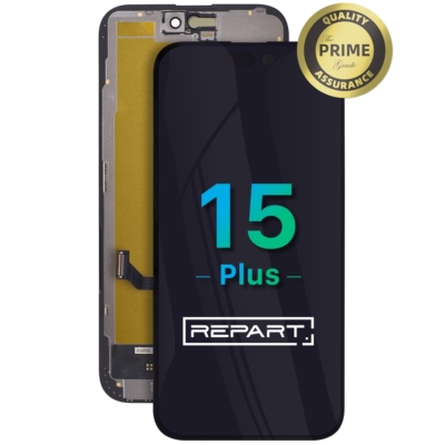 iPhone 15 Plus Kijelző, Repart, IC Csere Támogatással (Soft oled, Prémium)