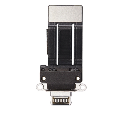 iPad Pro 11&quot; 3.gen (2021), iPad Pro 11&quot; 4.gen (2022), iPad Pro 12.9&quot; 5.gen (2021), iPad Pro 12.9&quot; 6.gen (2022) Töltőcsatlakozó Flex Kábel, Fekete (Gyári)