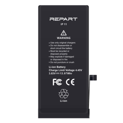 iPhone 11 Akkumlátor, Repart 3650mAh (Emelt kapacitású)