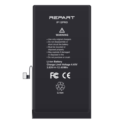 iPhone 12/12 Pro Akkumlátor, Repart 3250mAh (Emelt kapacitású)