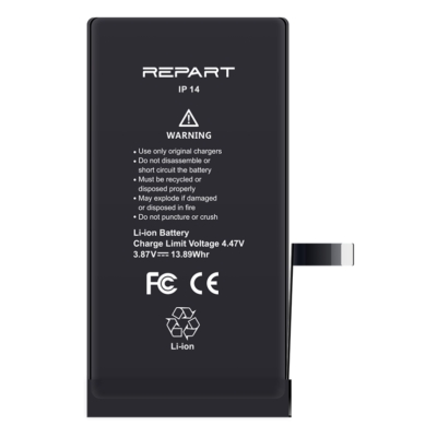 iPhone 14 Akkumlátor, Repart 3590mAh (Emelt kapacitású)