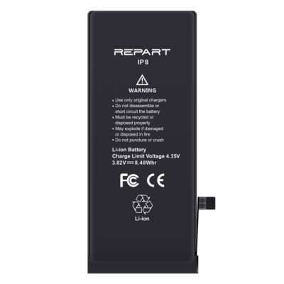 iPhone 8 Akkumlátor, Repart 2220mAh (Emelt kapacitású)