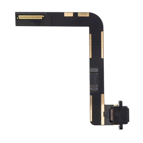 iPad 7 (2019), iPad 8 (2020), iPad 9 (2021) Töltőcsatlakozó Flex Kábel, Fekete