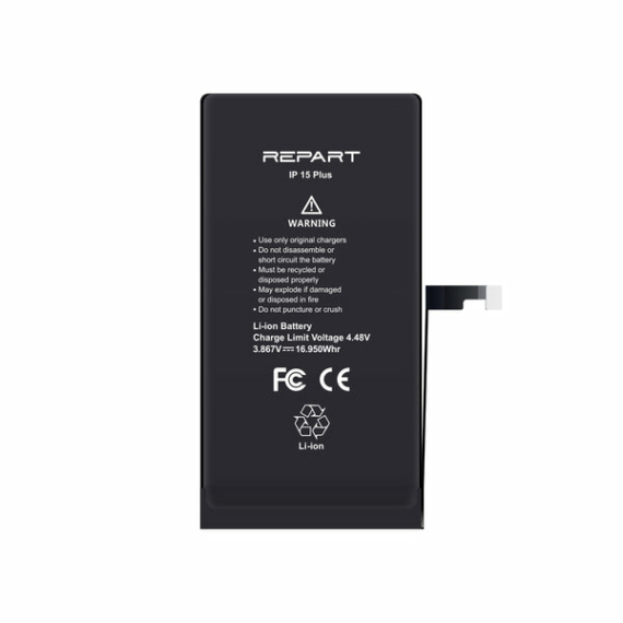 iPhone 15 Plus Akkumlátor, Repart 4383mAh