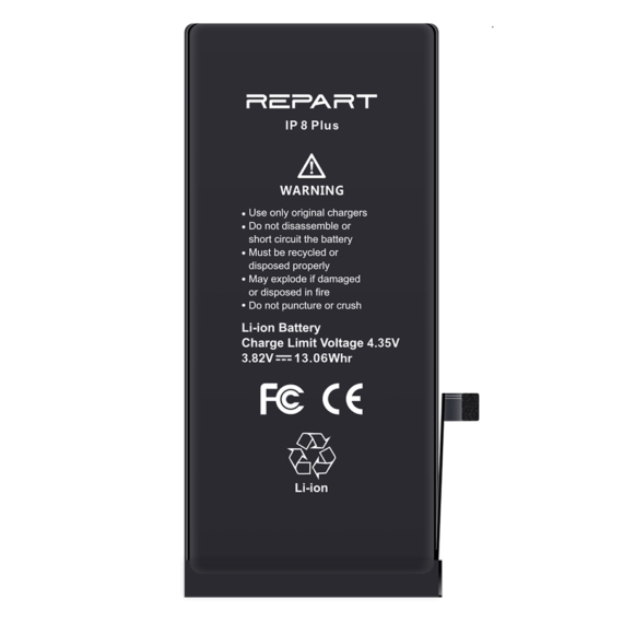 iPhone 8 Plus Akkumlátor, Repart 3420mAh (Emelt kapacitású)
