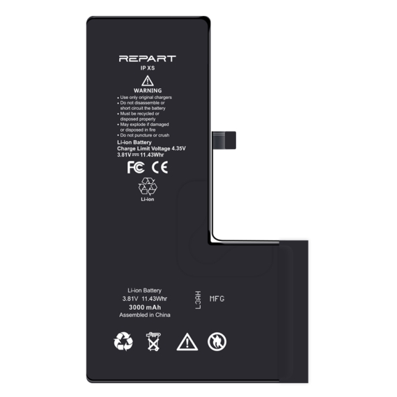 iPhone XS Akkumlátor, Repart 3000mAh (Emelt kapacitású)
